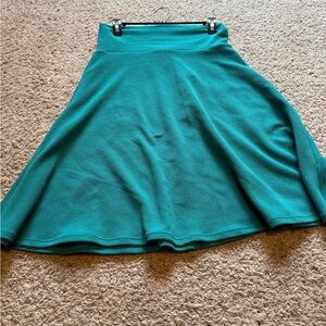 LuLaRoe Teal Circle Skirt